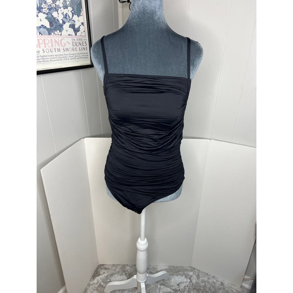 Womens XL Black 1 Pc Swimsuit NNT